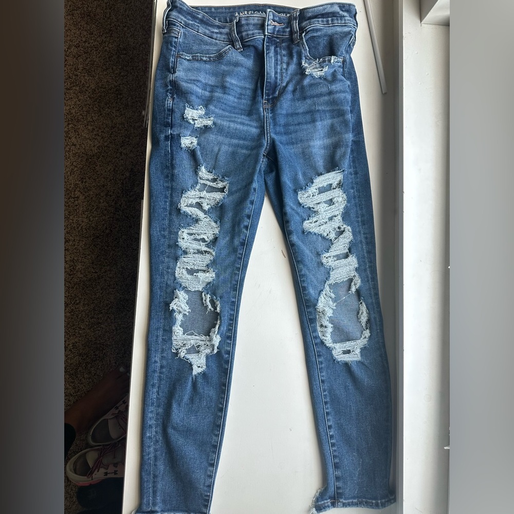 American Eagle Jeans! Size 10 Short. Next level stretch!